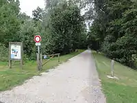 L'axe vert de la Thiérache qui suit le tracé de l'ancienne voie ferrée.