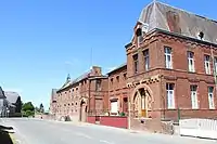 La place de la mairie.