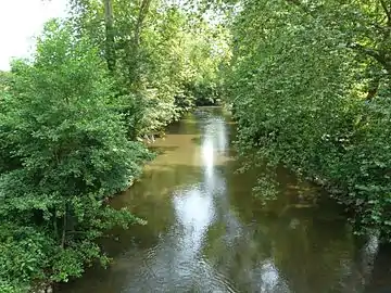 L'Auvézère au Temple de l'Eau.