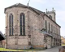 L'église Sainte-Catherine, côté nord-est.