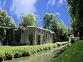 La tour de Beauregard (côté Saône).