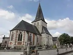 L'église Saint-Jean-Baptiste.