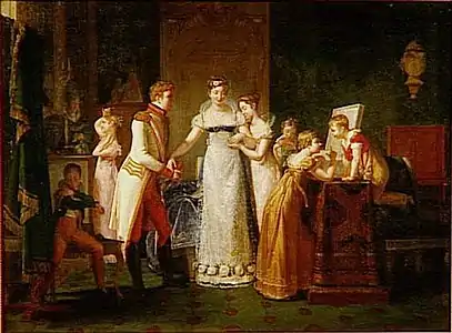 Adieux de Marie-Louise à sa famille. 13 mars 1810 (1812)