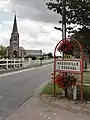 Entrée d'Auzouville-l'Esneval.