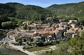 La commune d'Avène.