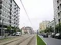 Avenue da Republica, artère principale de la ville qui la relie à Porto.