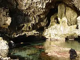 La grotte d'Avaiki.