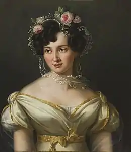 Portrait d'Avdotiya Golitsyna (1824-1827), Saint-Pétersbourg, musée de l’Ermitage.