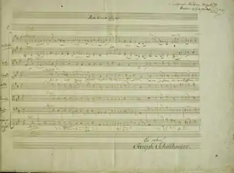 Image illustrative de l’article Ave verum corpus (Mozart)