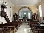 Intérieur de l'église Saint-Ulrich.