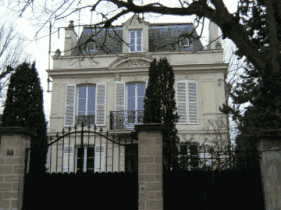 Villa style néoclassique,avenue Brimont.