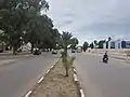 Entrée de la faculté depuis l'avenue Tahar-Haddad.