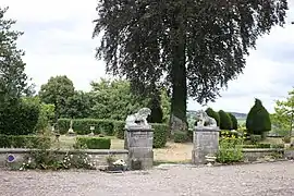 Parc de la maison où logea Napoléon 1er