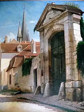 La porte du petit château de Sceaux, Jules-Charles Aviat, 1890.