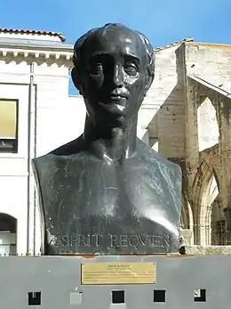 Buste d'Esprit Requien à Avignon