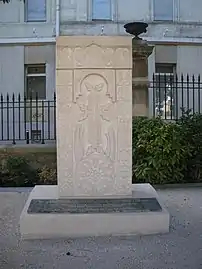Mémorial aux martyrs arméniens à Avignon.