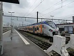 Régiolis (B 84500) en gare d'Avignon-Centre.