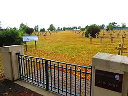 Cimetière militaire d'Avocourt.