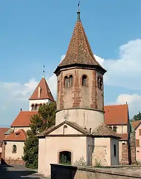 Chapelle Saint-Ulrich et église Saint-Materne.