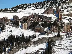 Station de sports d'hiver d'Avoriaz.