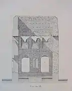 Le temple de Janus à Autun, détail de la planche no 24.