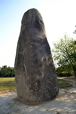 Image illustrative de l’article Menhir de Bourg-Jardin