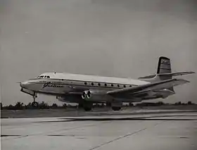 Le prototype Avro Canada C102 en 1950.