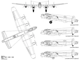 vue en plan de l’avion