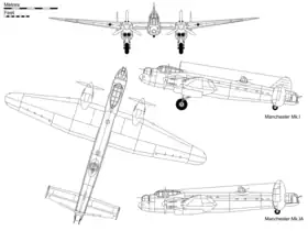 vue en plan de l’avion