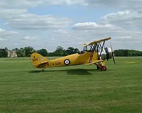 Vue de l'avion.