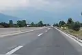 L'autoroute entre Tetovo et Gostivar