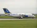 BAe 146-200QC F-GOMA d'Axis Airways en 2004