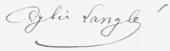 signature d'Aylic Langlé