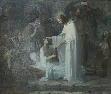 Jésus guérissant les malades (1901), musée des Beaux-Arts de Béziers.