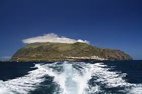 L'île vue du large