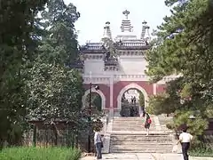 temple des cinq pagodes du Temple Biyun