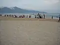 Péninsule de Son Tra surplombant la plage de Da Nang.