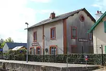 vue de l'ancien bâtiment voyageurs.