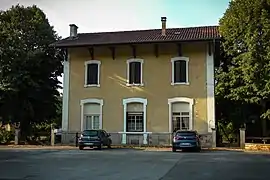 La façade du bâtiment voyageurs.