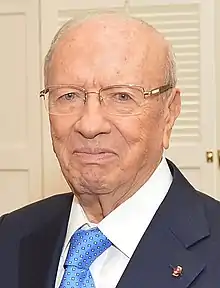 TunisieBéji Caïd Essebsi, président