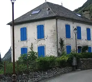 Maison dans le village d'Aste.