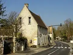 Maison aux pignons à redents.