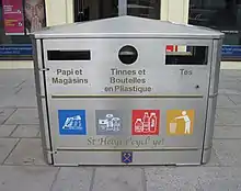 Collecteur pour le recyclage