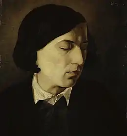 Arnold Böcklin, Portrait de Alexander Michelis, 1846