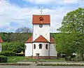 L'église simultanée, la seule de tout le Land de Sarre.