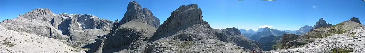 Le refuge Pian di Cengia.