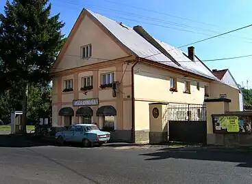 Býčkovice : la mairie.