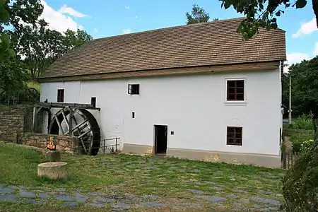 Le moulin de Porčův.