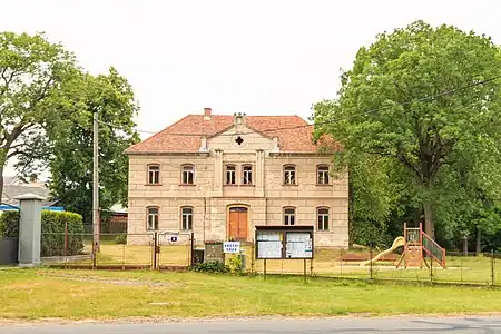 Běleč  : la mairie.