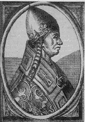 Portrait du Pape Alexandre III (1159-1181)
